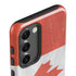 Canada Flag Distressed Galaxy S23 Plus Pro Case